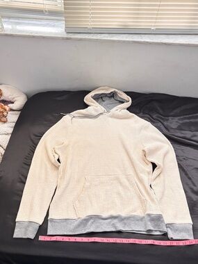 Old Navy Waffle Knit Hoodie - Cream